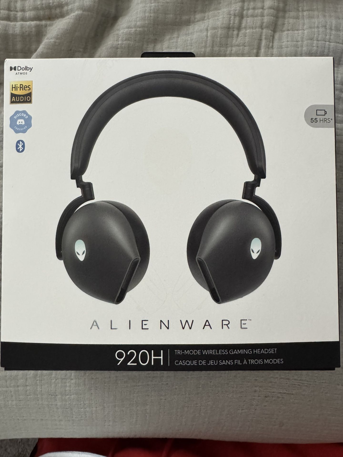 Alienware Gaming Tri-Mode Wireless Headset AW920H