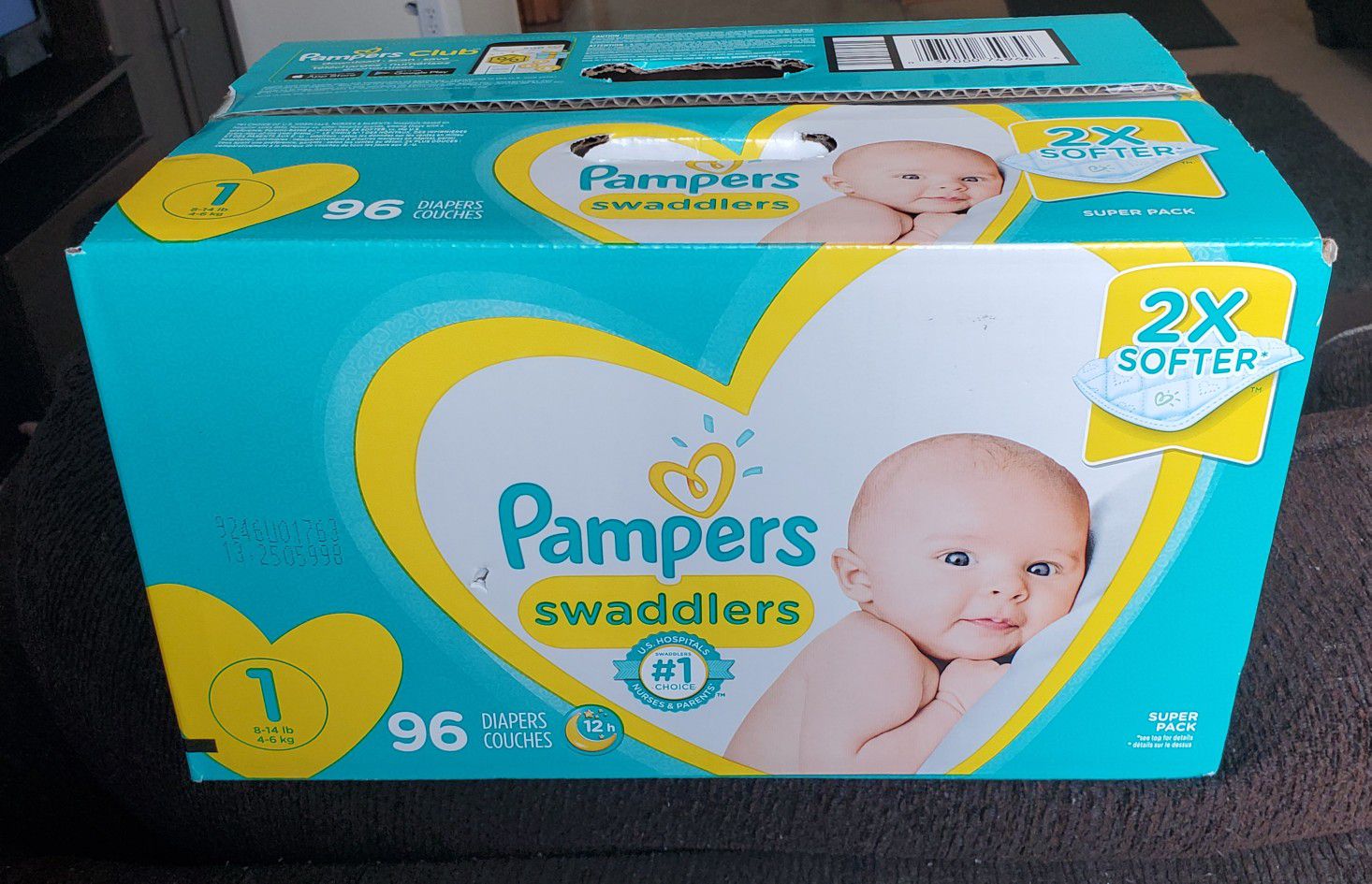 Pampers diapers size 1