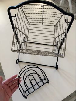 Fruit basket and napkin holder