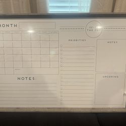 Whiteboard Calendar 