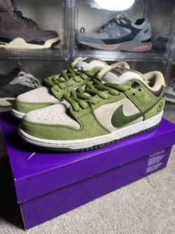 Size 10 - Nike Yuto Horigome x Dunk SB Low Asparagus NEW! FAST!