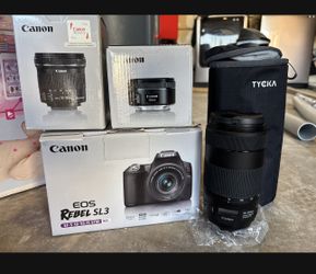 EOS Rebel SL3 Canon Camera