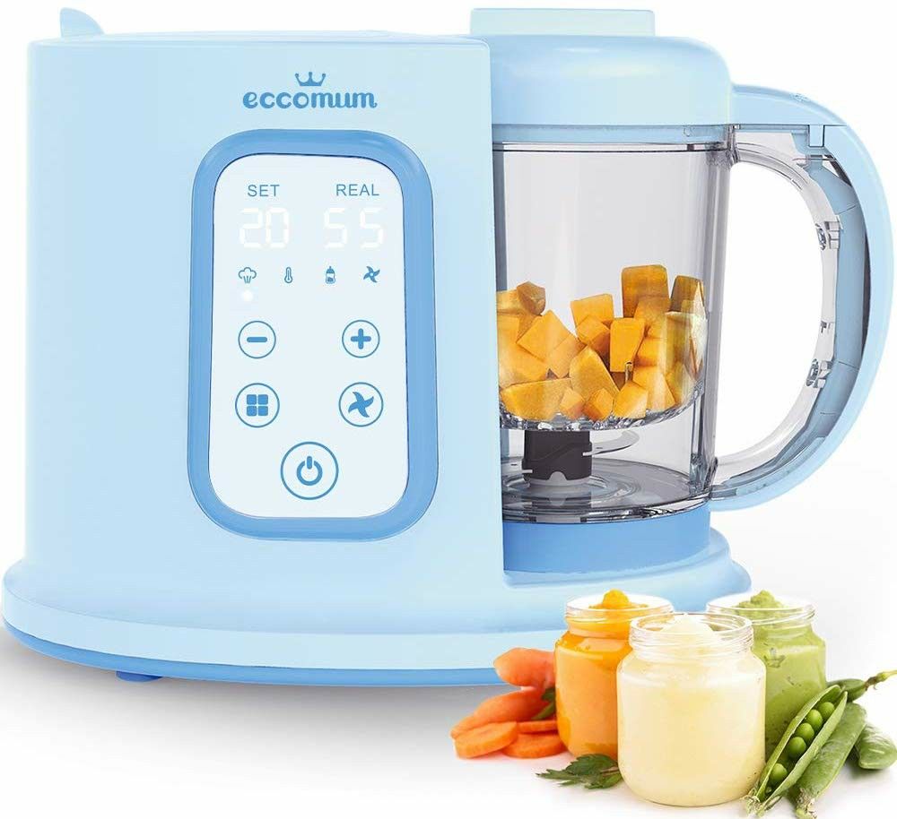 New Baby Food Maker Eccomum Baby Food Processor Multi-Function Cooker and Blender to Steam and Puree Baby Food Warmer Mills Machine