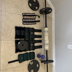 12 Pcs  Discs And Ankles Weight