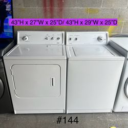 Kenmore Washer And Dryer (#144)