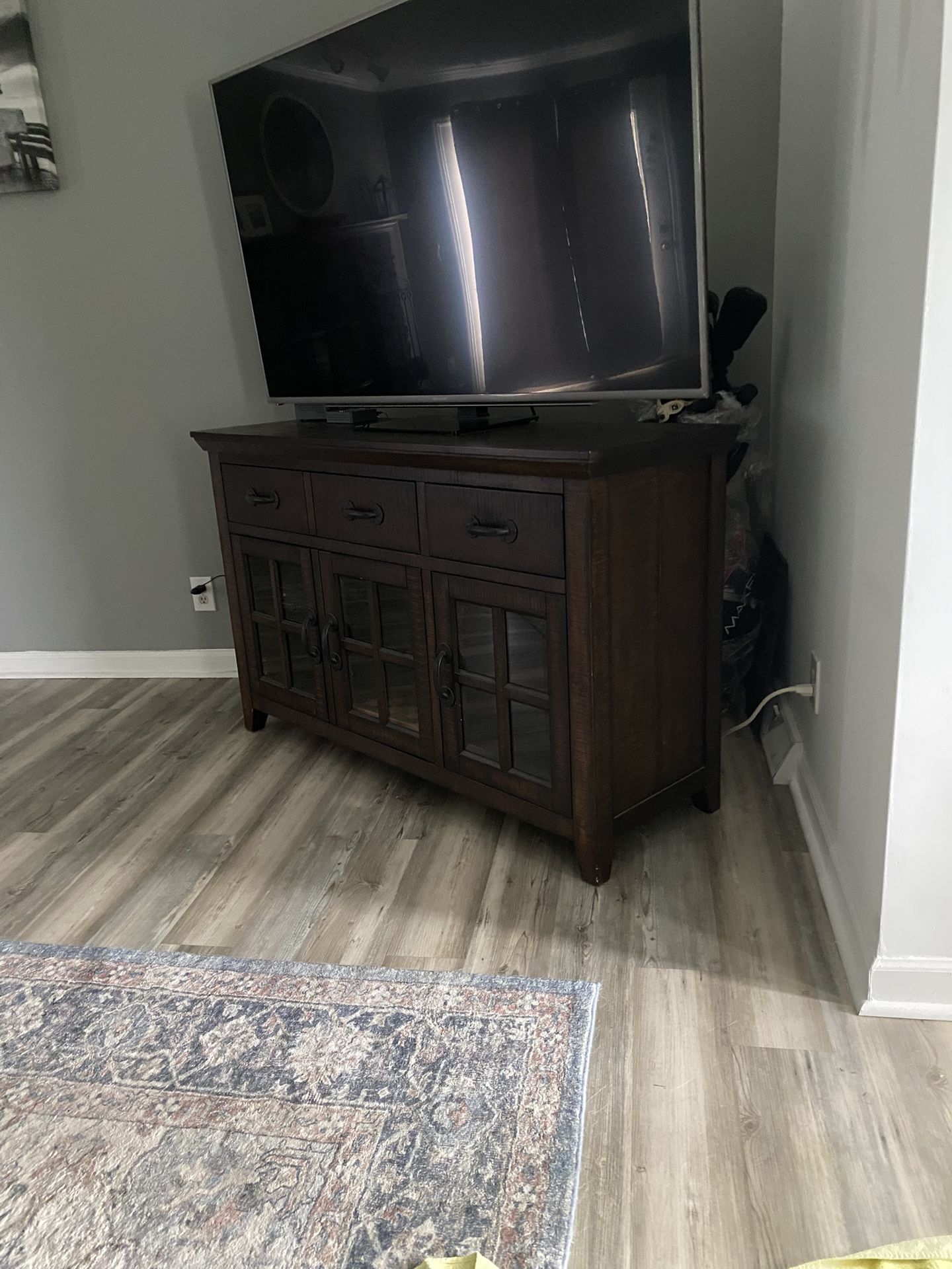 Tv Credenza Cabinet