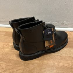 Ad Tec 6in Certified Electrical Hazard Work Boots for Men - Black, Size 13 No shoes box Pickup only