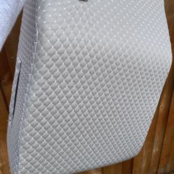 Leg/calf elevating pillow, clean, with removable cover, basically unused