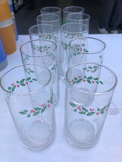 Christmas glasses