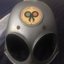 Vintage 1964 Remco Hamilton Invaders Plastic Helmet