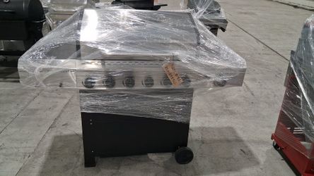 Nexgrill mega master 6 gas burner grill plus side burner mega master