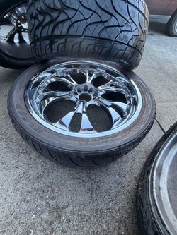 24 inch rims with High Tread Tires 305/35/24