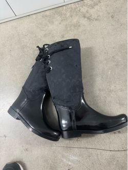 Coach Rain Boots
