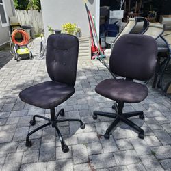 Free Delivery $45 Armless Desk Task Chairs Computer Chair