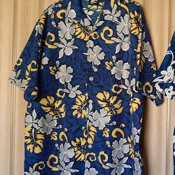 Hawaiian Shirt  Luau Tropical Tiki Island 