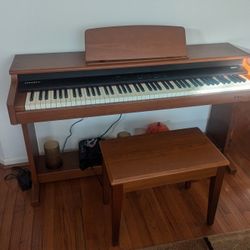 KURZWEIL MARK1 DIGITAL KEYBOARD WOOD PIANO.