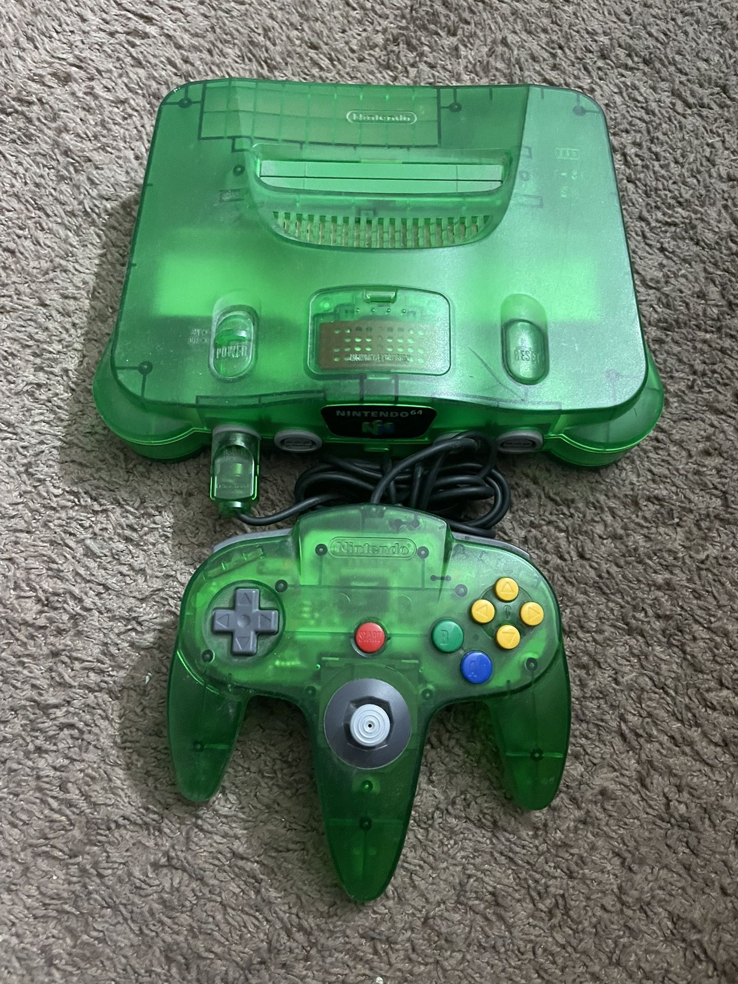 Nintendo 64 Jungle Green