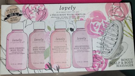 Lovely by My Beauty Spot 4 Piece Body Wash Sampler