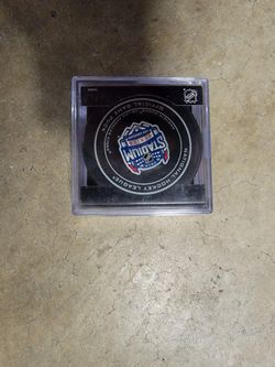 Anaheim Ducks Stadium Series Puck