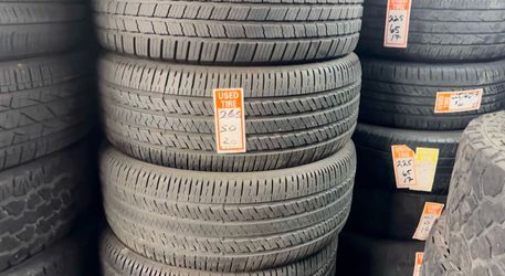 265/50/20 four tires used in good condition