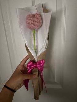 Crochet tulip