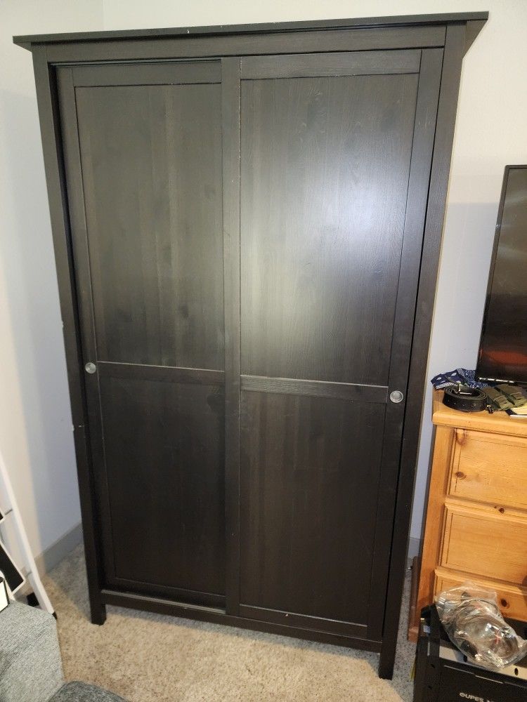 Brown Stand Alone Closet 