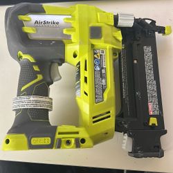 Ryobi 18 V  18G Brad Nail Gun 