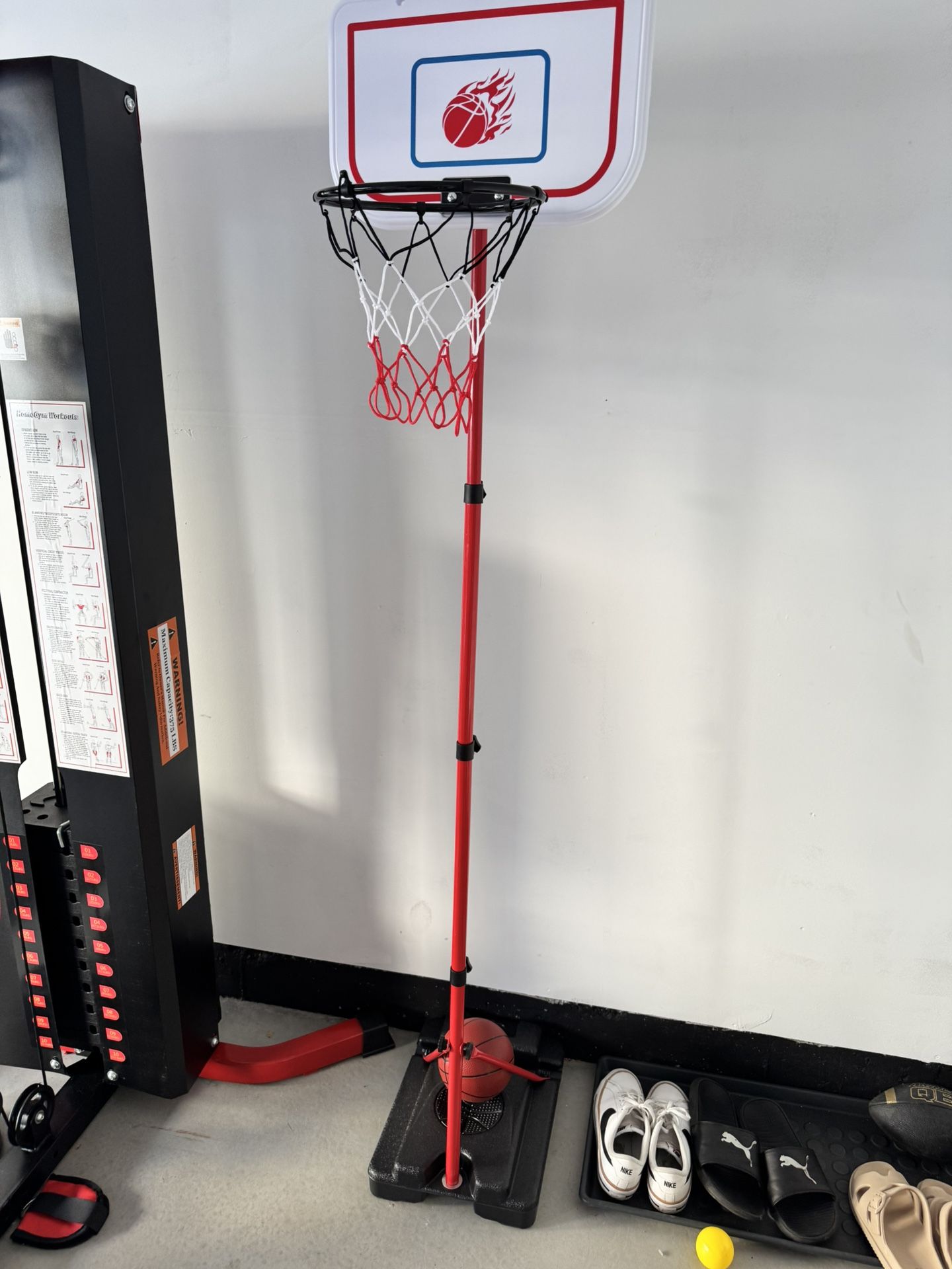 Basketball Hoop For Kids With Two Balls