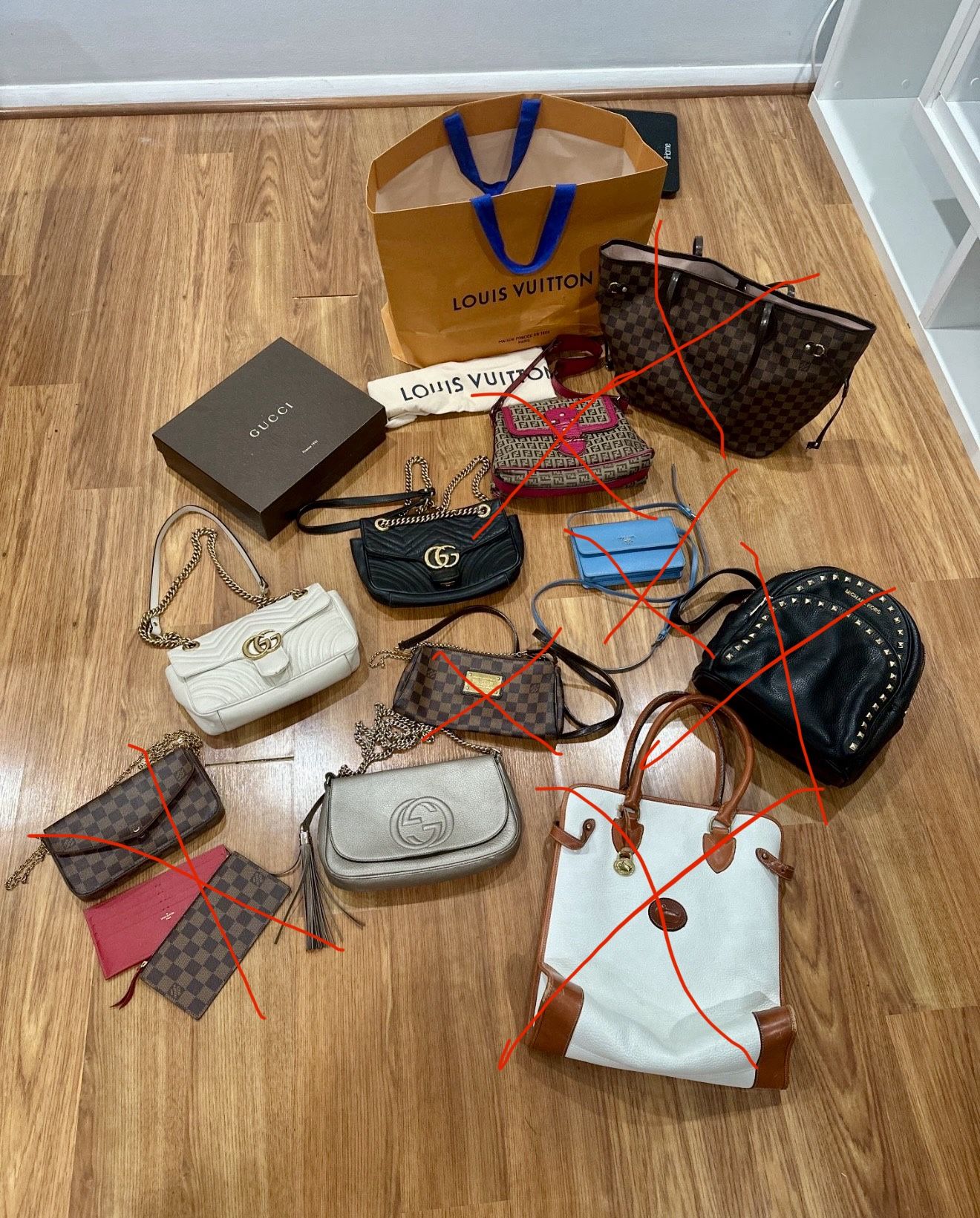 Designer Bags Authentic $900 Each 