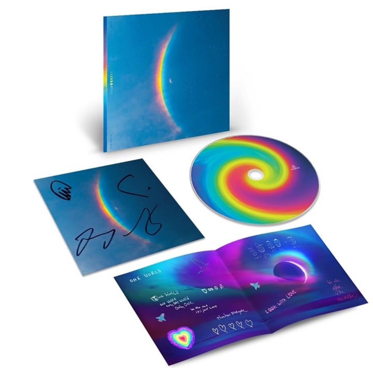 COLDPLAY Moon Music (EcoCD) (Includes Signed Art Card) - BRAND NEW - In Hand!