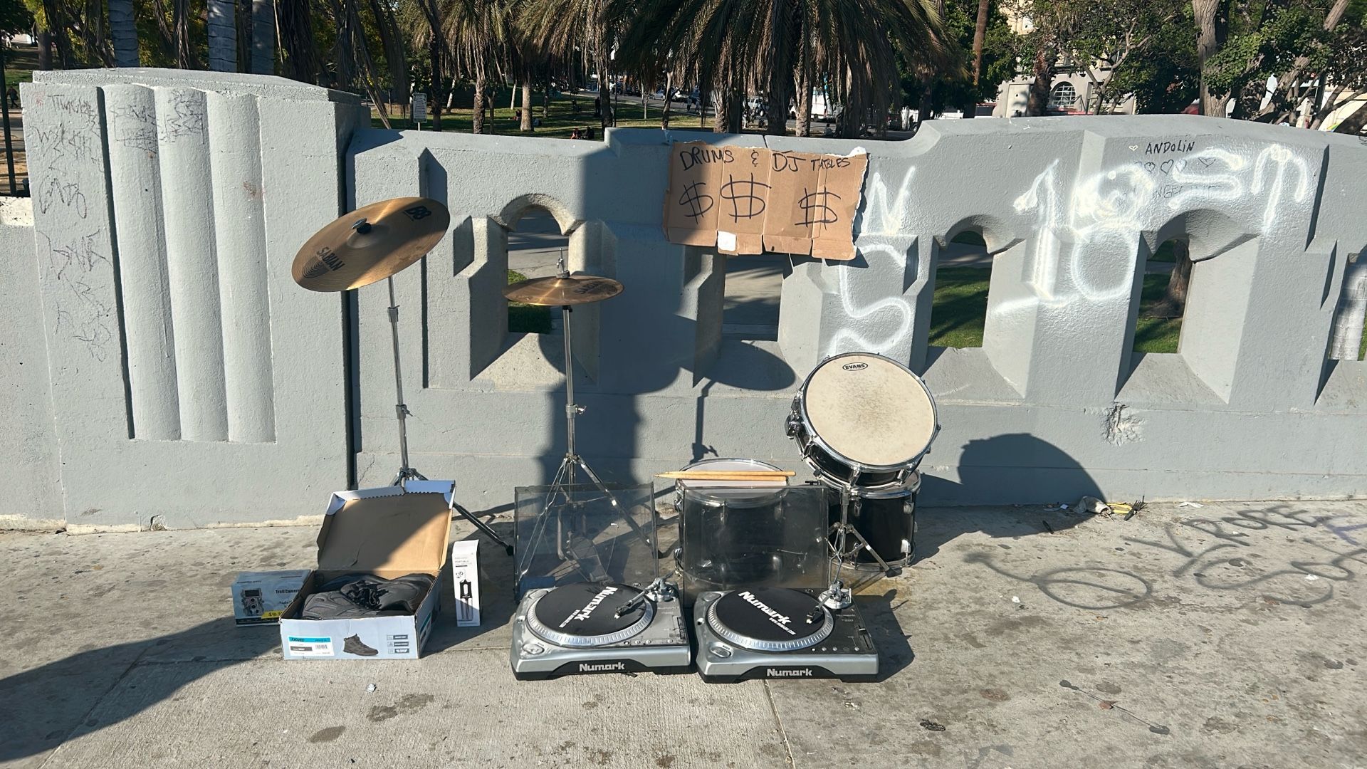 Drums & DJ Turntables For Sale And Couple Other Items For Sale