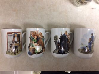 Norman Rockwell mug