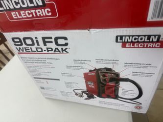 Lincoln WELD-PAK 90i FC Flux-Cored Wire Feeder Welder (No Gas) New