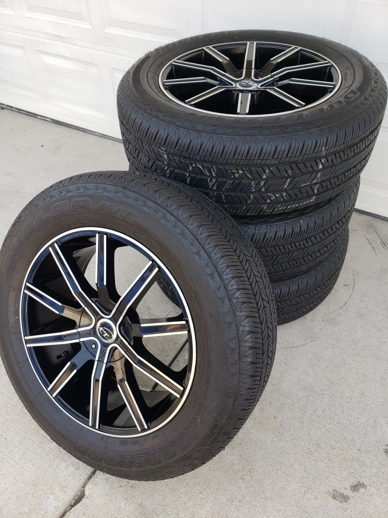 20" VCT Wheels & Bridgestone Tires