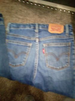 Girls size 7 pants and a  brand new skirt
