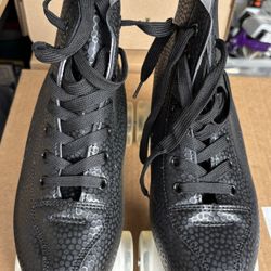 Women's Roller Skates High Leather Double-Row Size 9,5 Like NEW