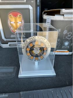 Iron man statue
