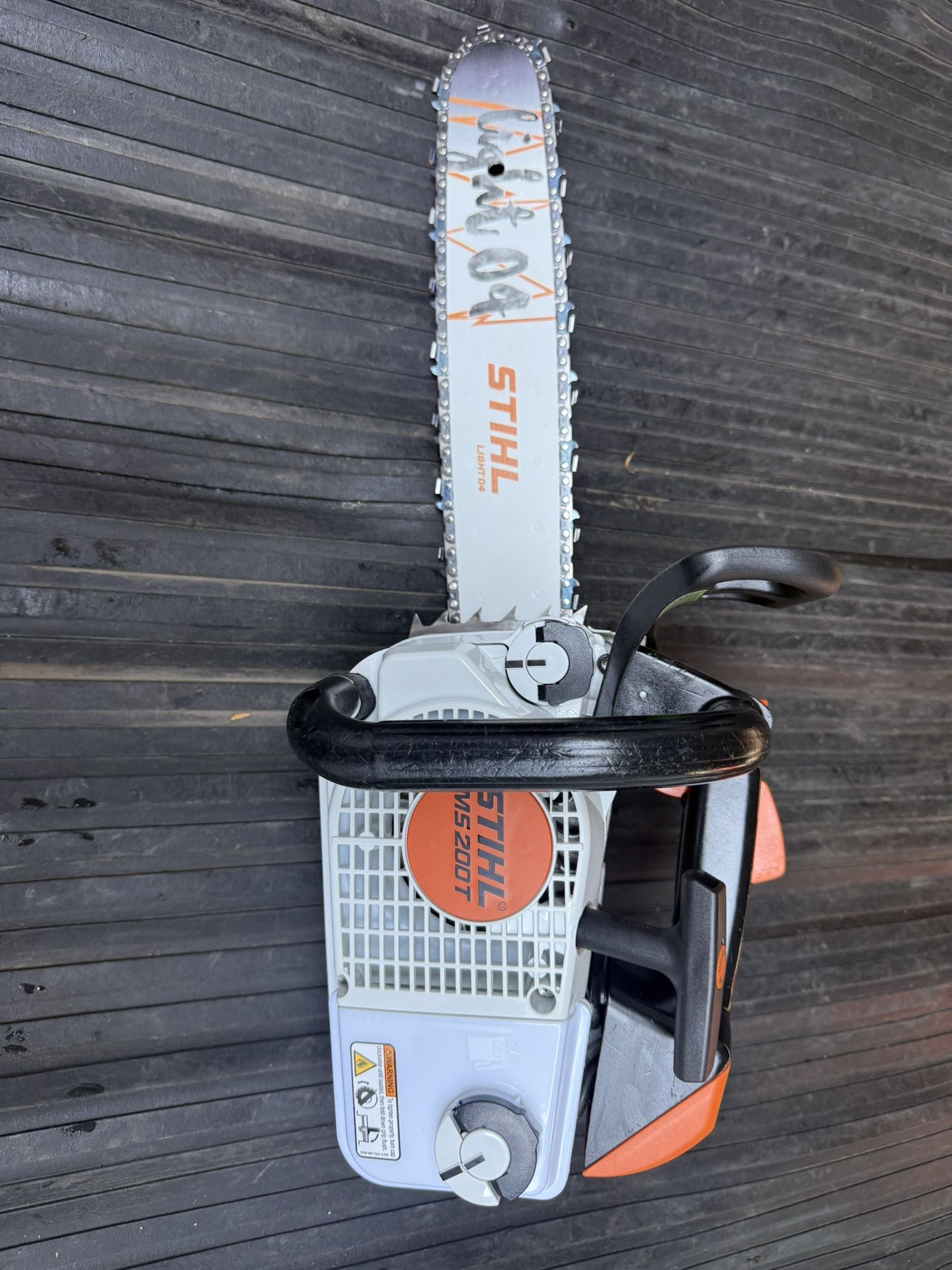 Stihl Chainsaw MS200T 16” Bar And Chain