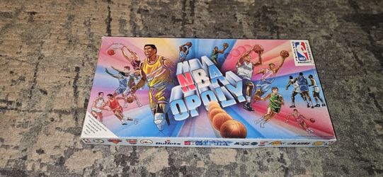 1993 NBA OPOLY Monopoly Board Game Great Vintage Condition! Please Read Descript