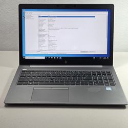 HP ZBook 15u G5 i7-8650U 1.90GHz ~ 16GB RAM 