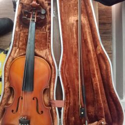 Violin With Case