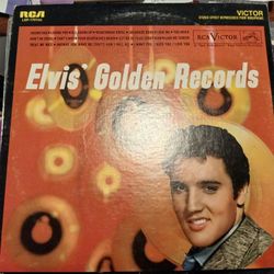 Vintage Elvis Presley Gold Record Album