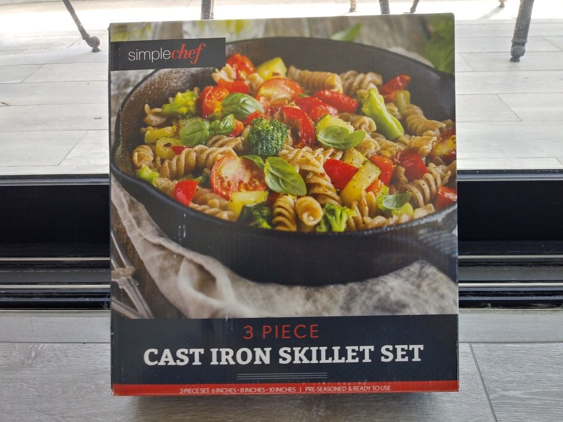 Cast Iron Skillet Set