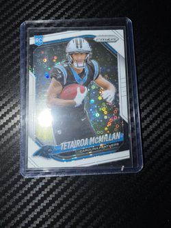 2025 Panini Prizm Disco Tetairoa McMillan RC Rookie Panthers ROY