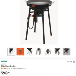 LOCO 22 in. Disco Cooker