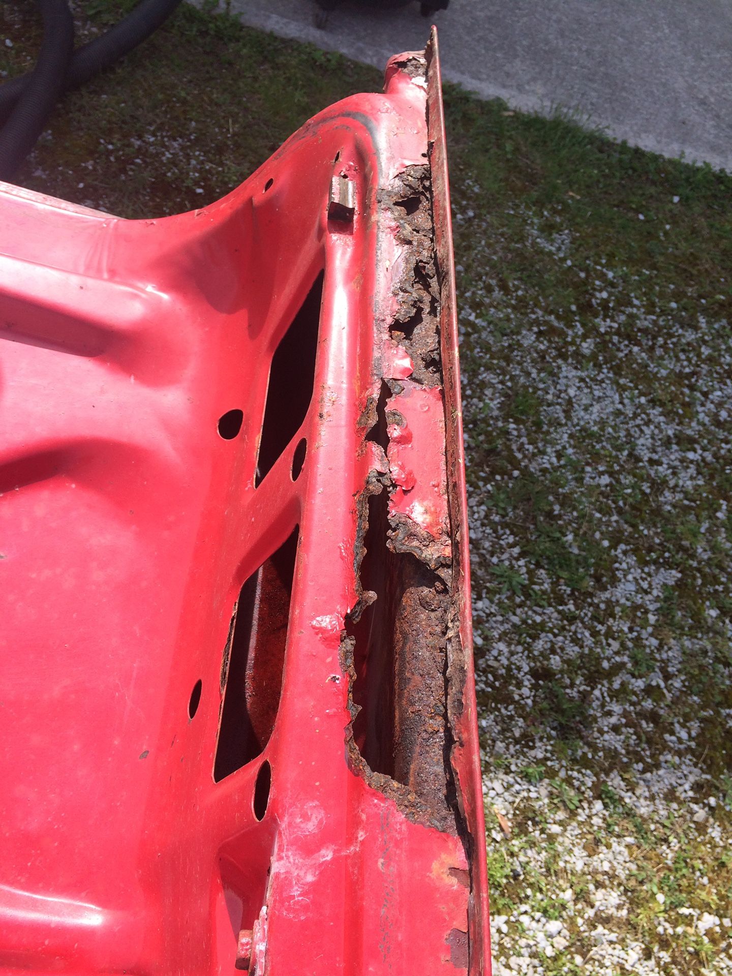 1968 only road runner Belvedere trunk deck lid