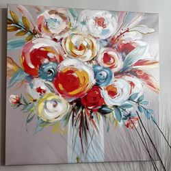 Floral Canvas Painting