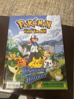 Pokémon Book Discover Unova!