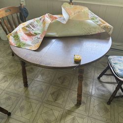 Wooden Kitchen Table Formica Top