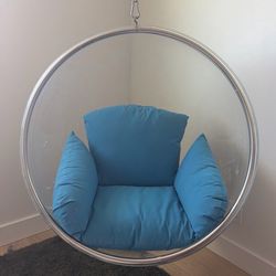 Clear Floating Egg Chair